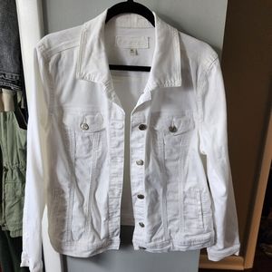 White Denim Jacket